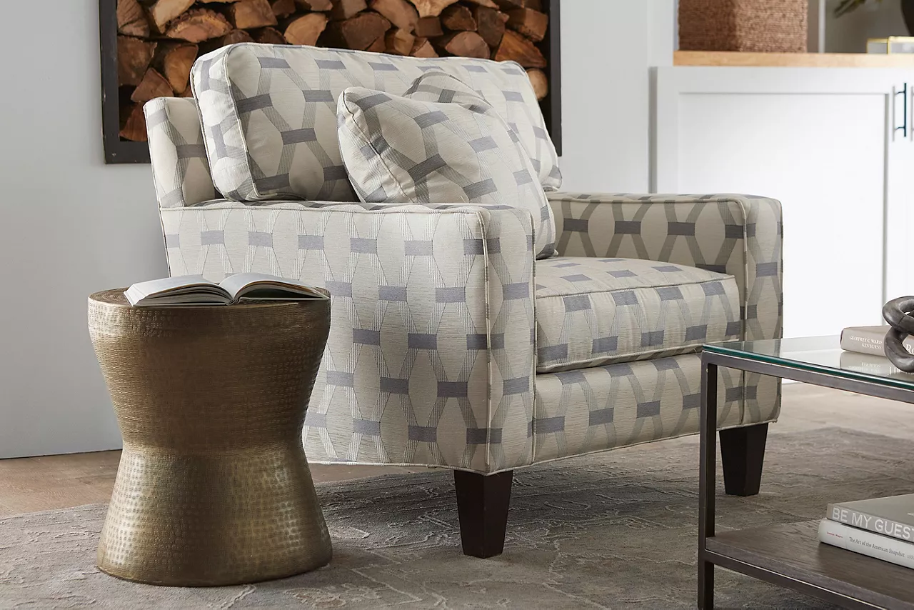 Shot of custom Katherine chair