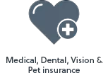 Medical, Dental, Vision & Pet Insurance