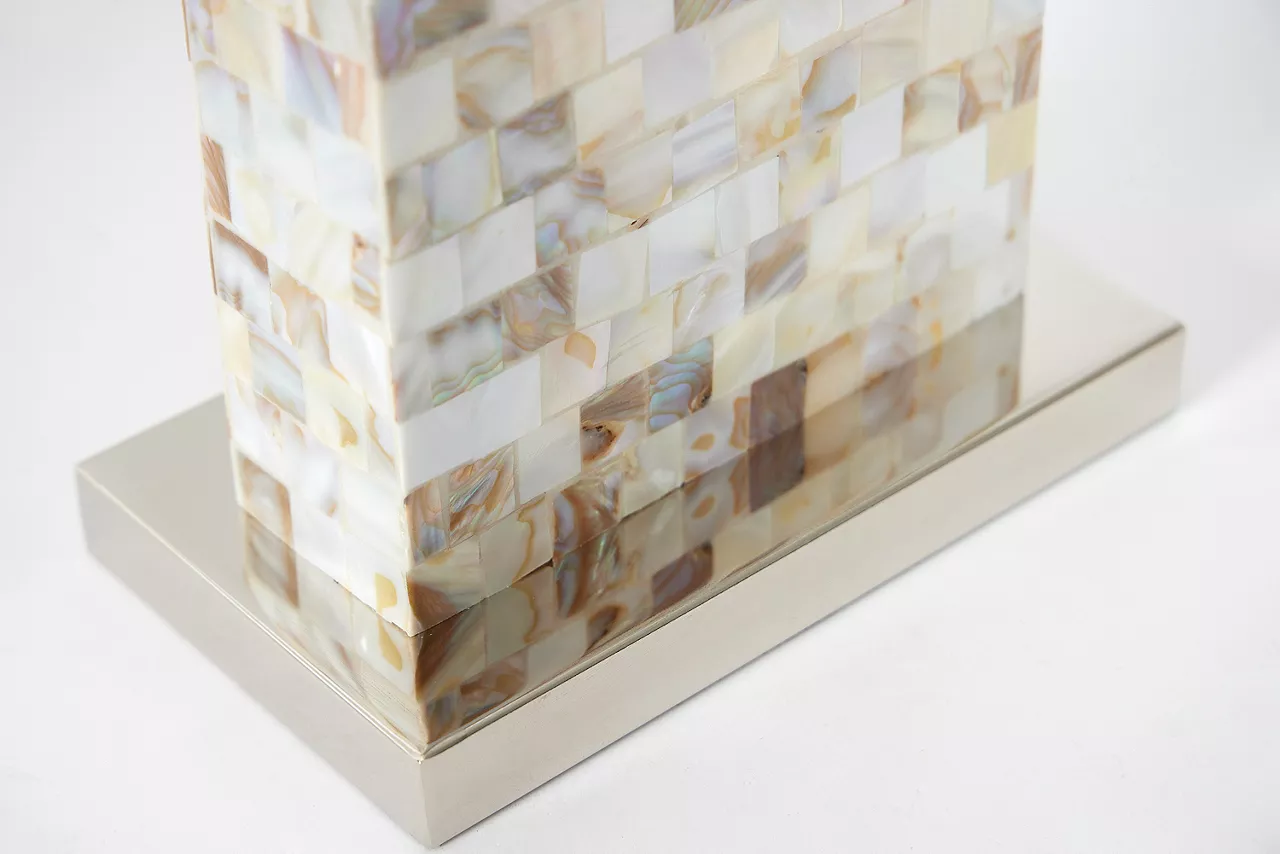 Detail of table lamp base