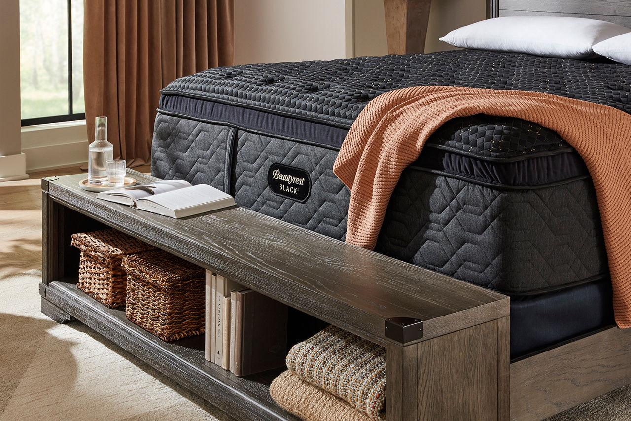 Beautyrest Black Quilted Series 4 Plush Summit Pillow Top Mattress