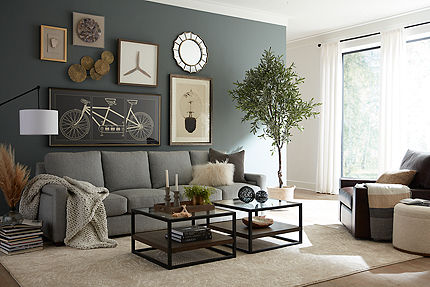 Grey accessories clearance for living room