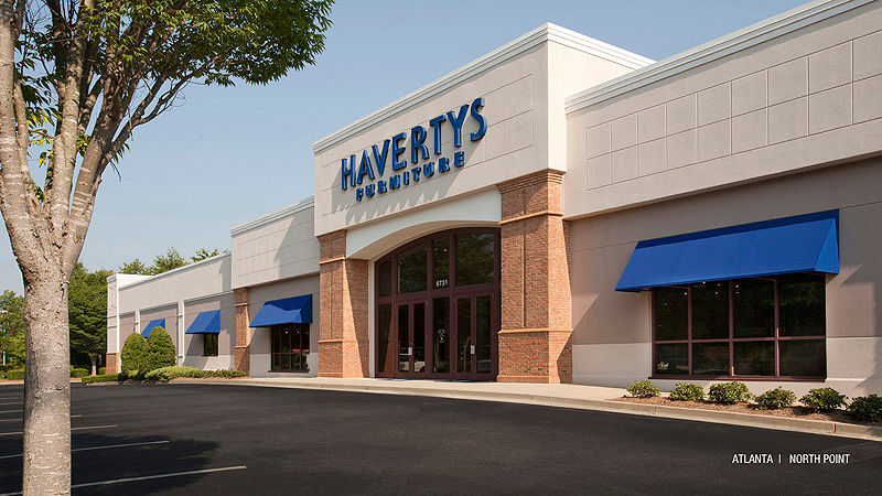 Haverty deals furniture store