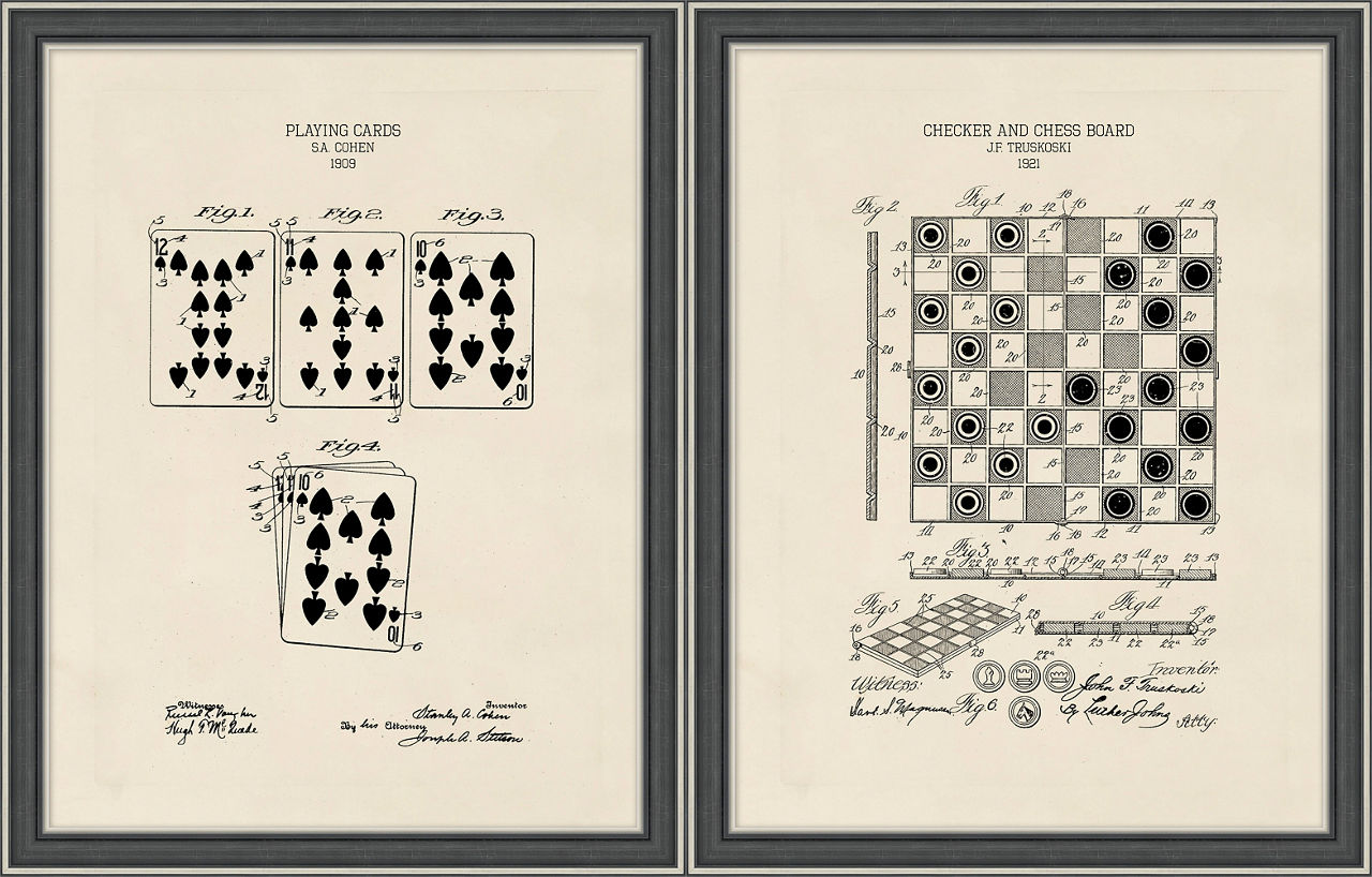 Havertys Strategic Gameplay Framed Art - Thumbnail 2